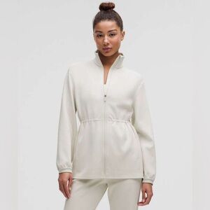 Lululemon Softstreme™ Cinch-Waist Full-Zip Jacket BONE S